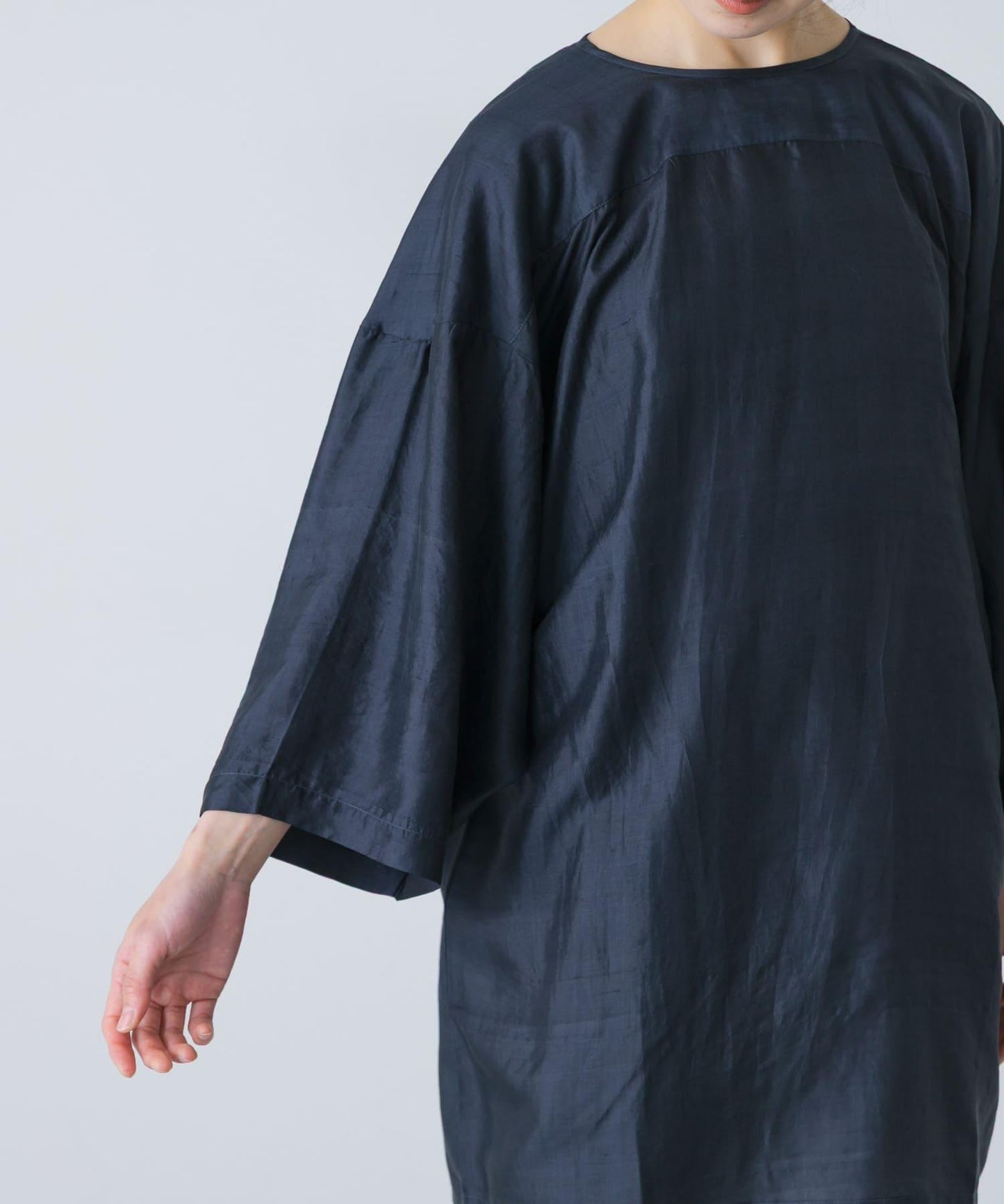BUNON RIBBON BIG BLOUSE 襯衫