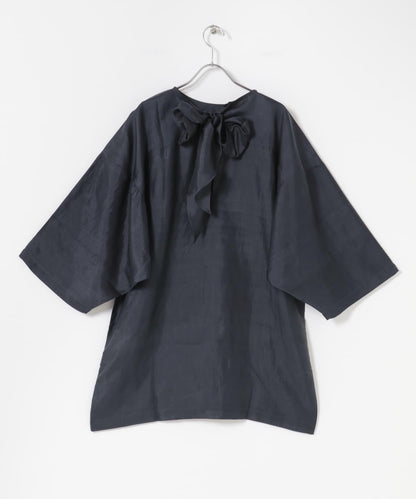 BUNON RIBBON BIG BLOUSE 襯衫