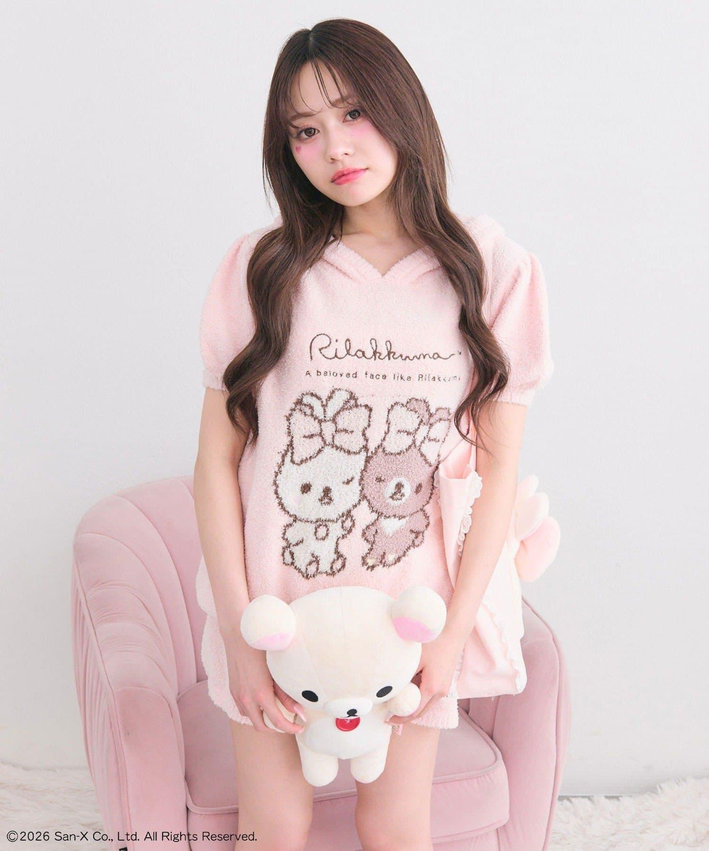 Rilakkuma（輕鬆熊） 家居服 makeup款