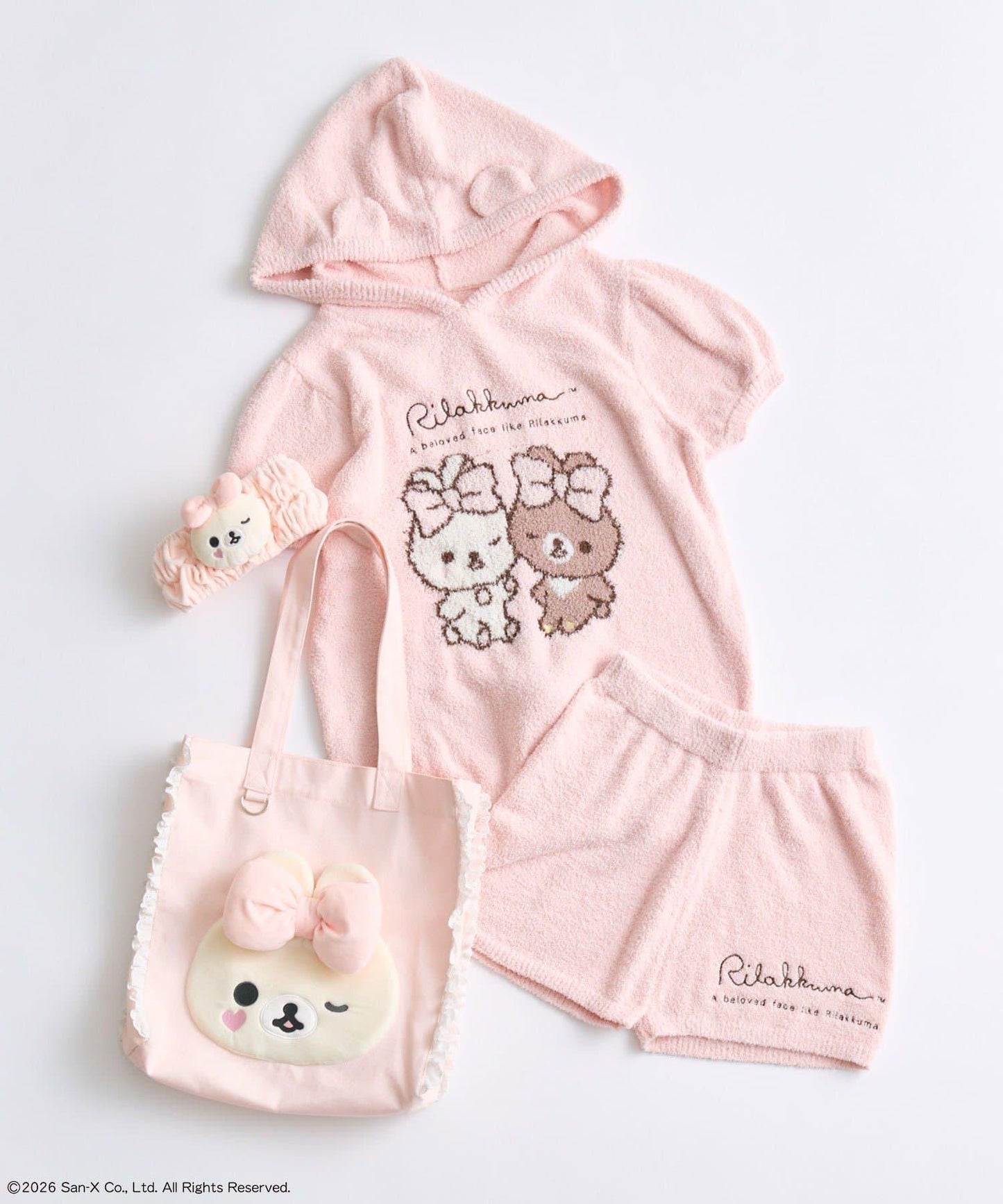 Rilakkuma（輕鬆熊） 家居服 makeup款