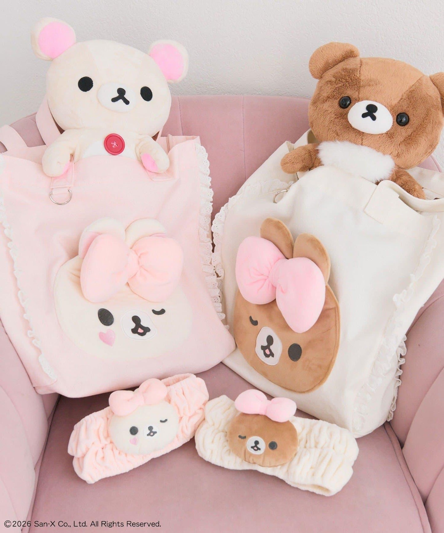 Rilakkuma（輕鬆小熊） 髮帶 makeup款