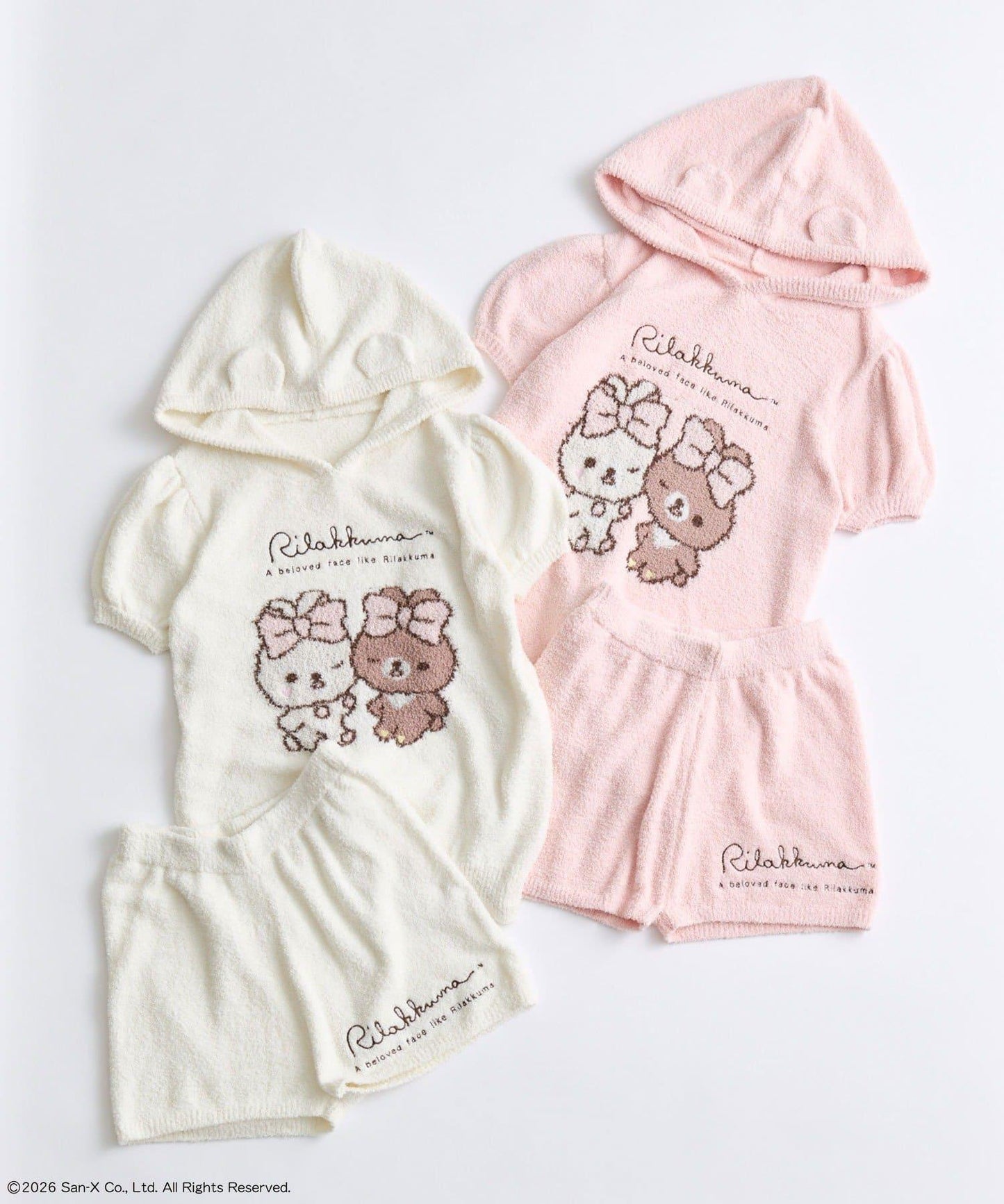 Rilakkuma（輕鬆熊） 家居服 makeup款