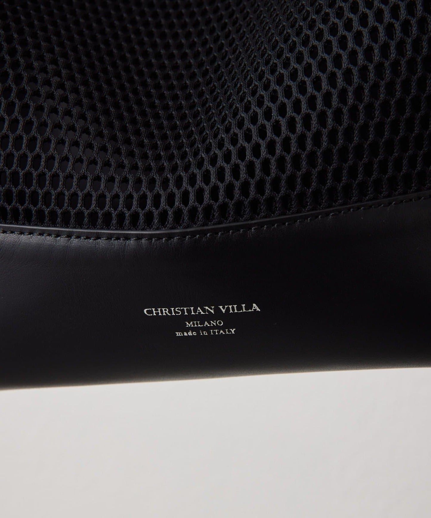 CHRISTIAN VILLA ear 網眼單手柄包