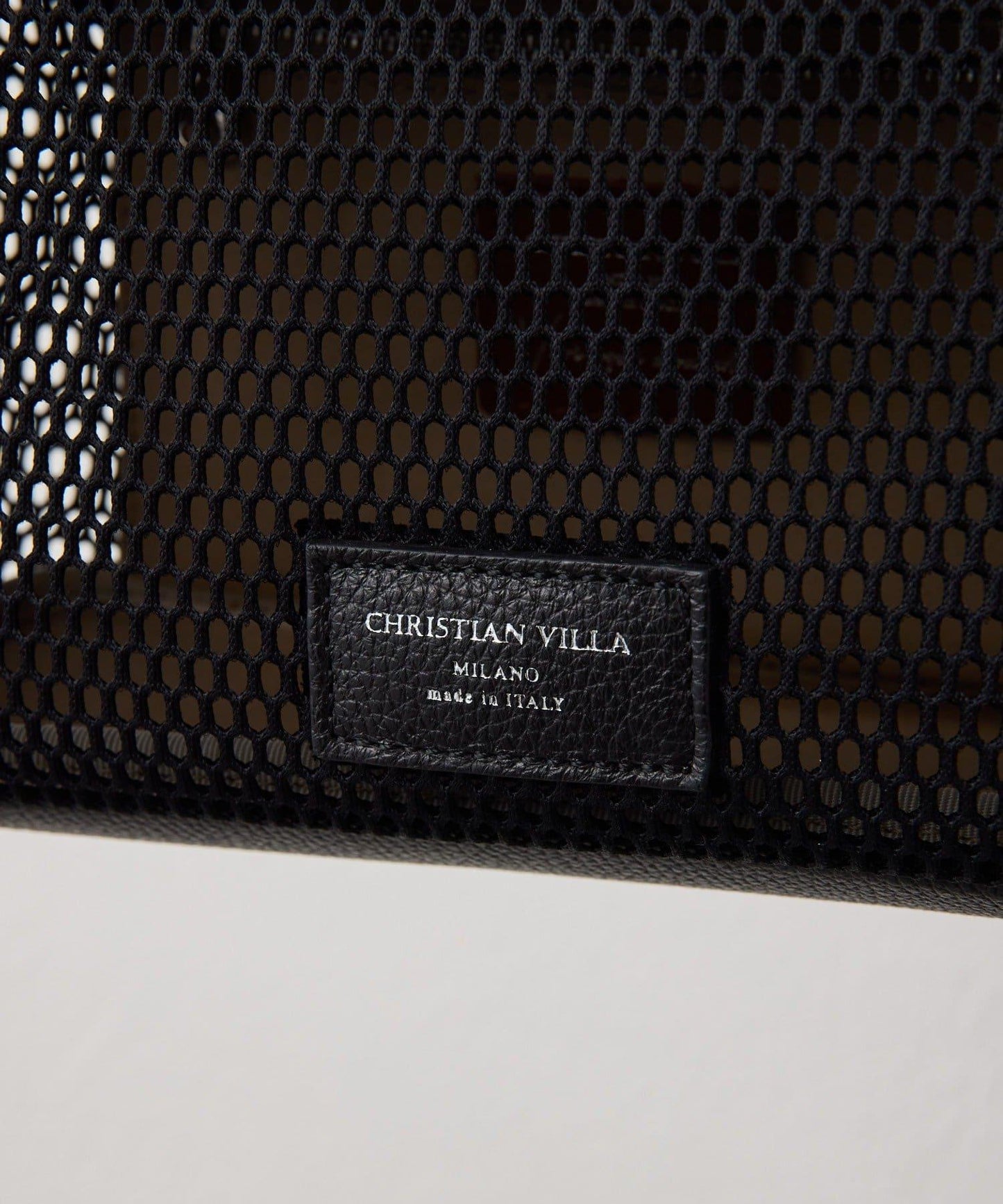 CHRISTIAN VILLA ear聯名 網格波士頓包