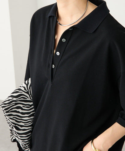 A・MONN BIG寬鬆POLO衫