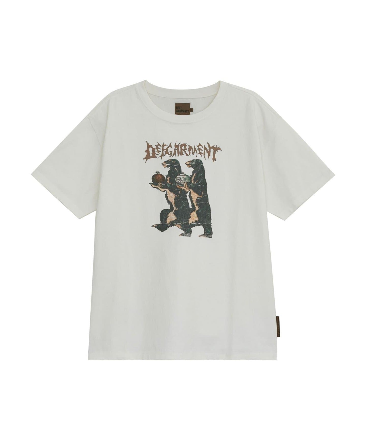 DEFGARMENTS LOUGH BEAR T-SHIRTS T恤