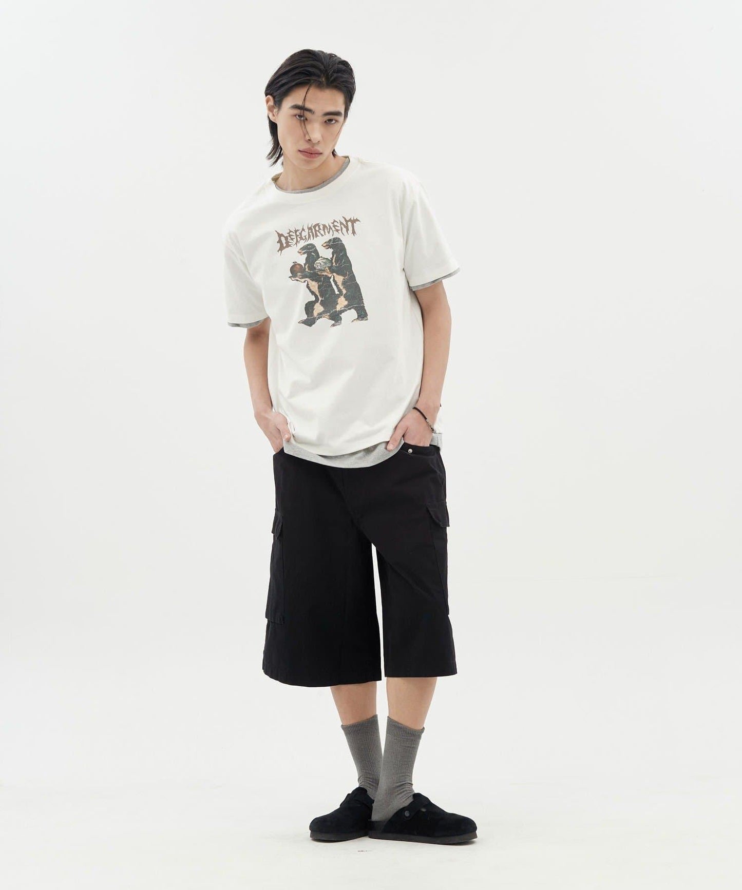 DEFGARMENTS LOUGH BEAR T-SHIRTS T恤