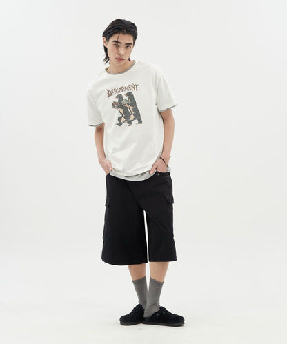 DEFGARMENTS LOUGH BEAR T-SHIRTS T恤