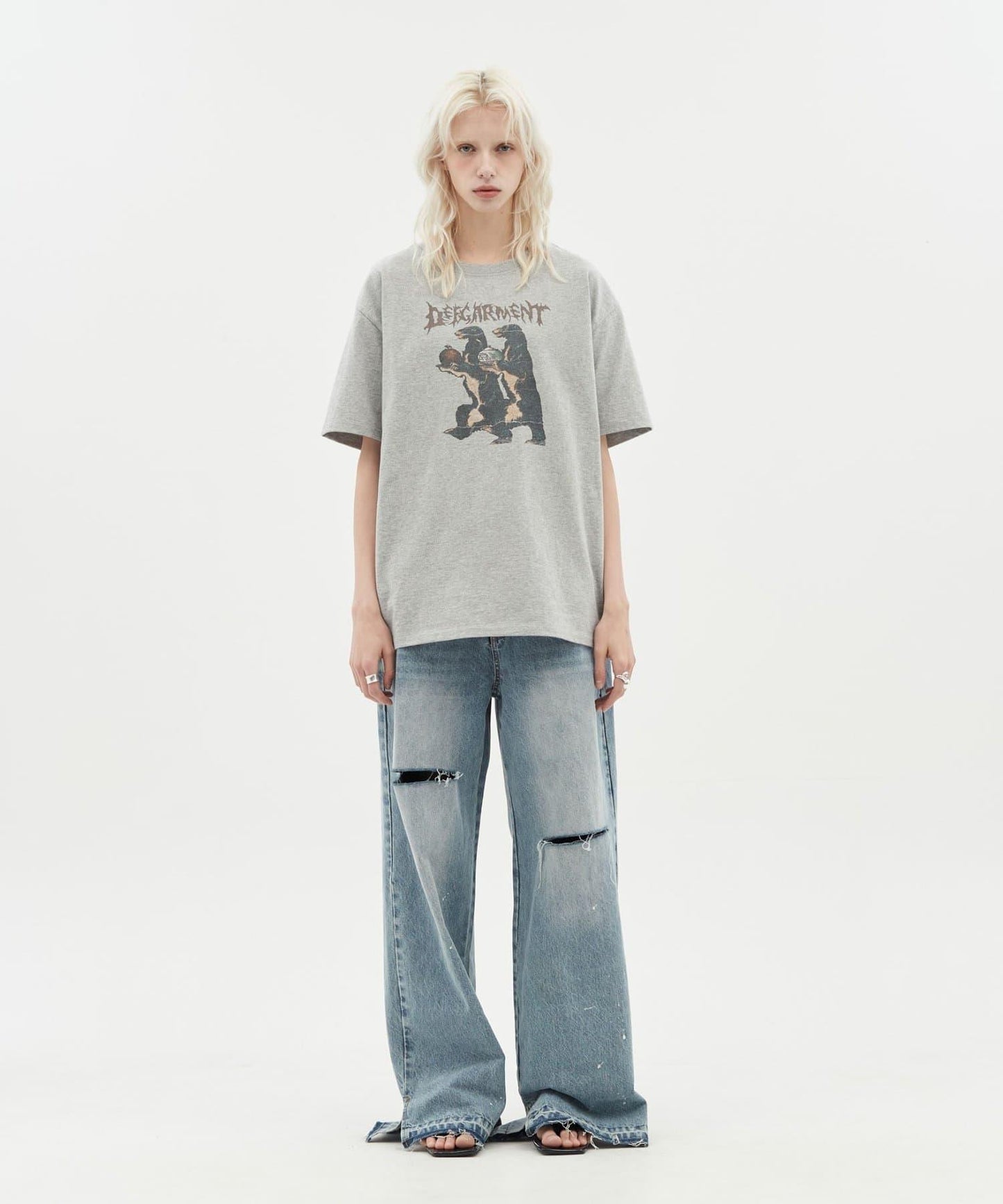 DEFGARMENTS LOUGH BEAR T-SHIRTS T恤