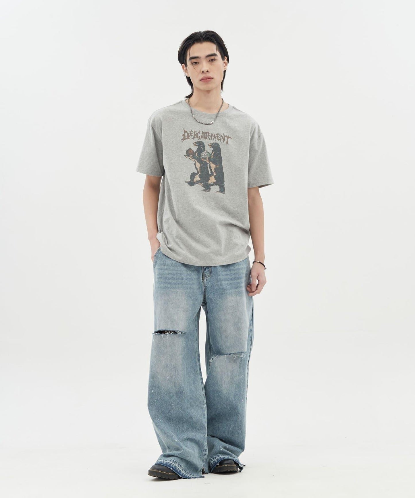 DEFGARMENTS LOUGH BEAR T-SHIRTS T恤