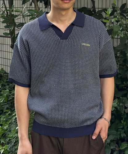 Ciaopanic 鳥眼夏季針織Polo衫