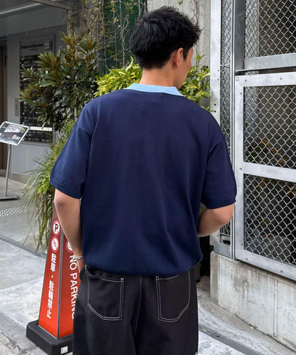 Ciaopanic 假兩件針織Polo衫