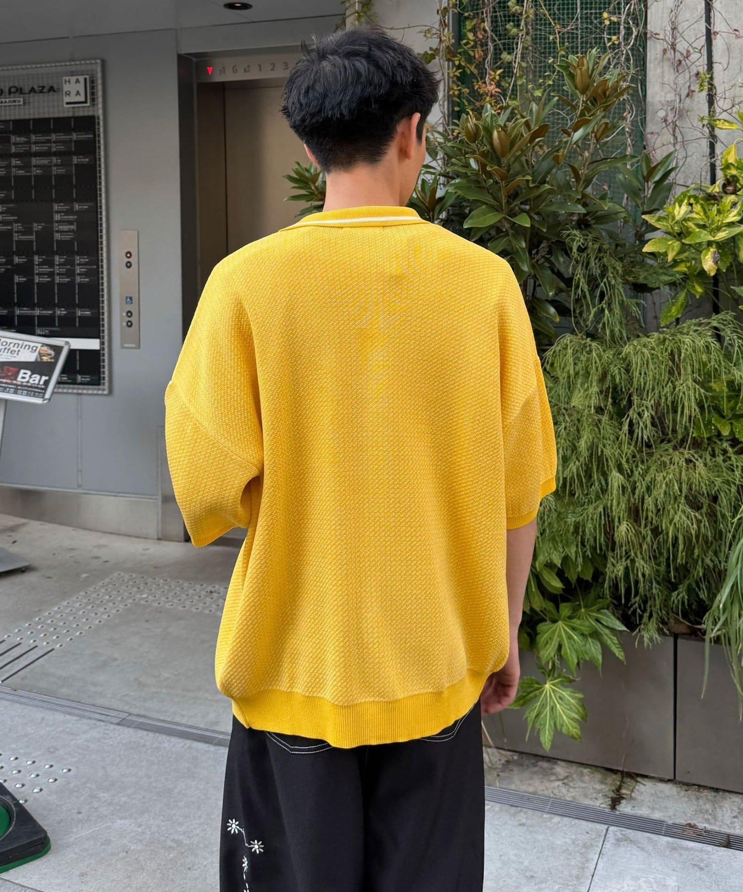 Ciaopanic 鳥眼夏季針織開衫前開襟Polo衫
