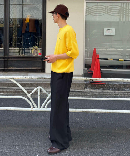 【Ciaopanic】鳥眼夏季針織圓領T恤