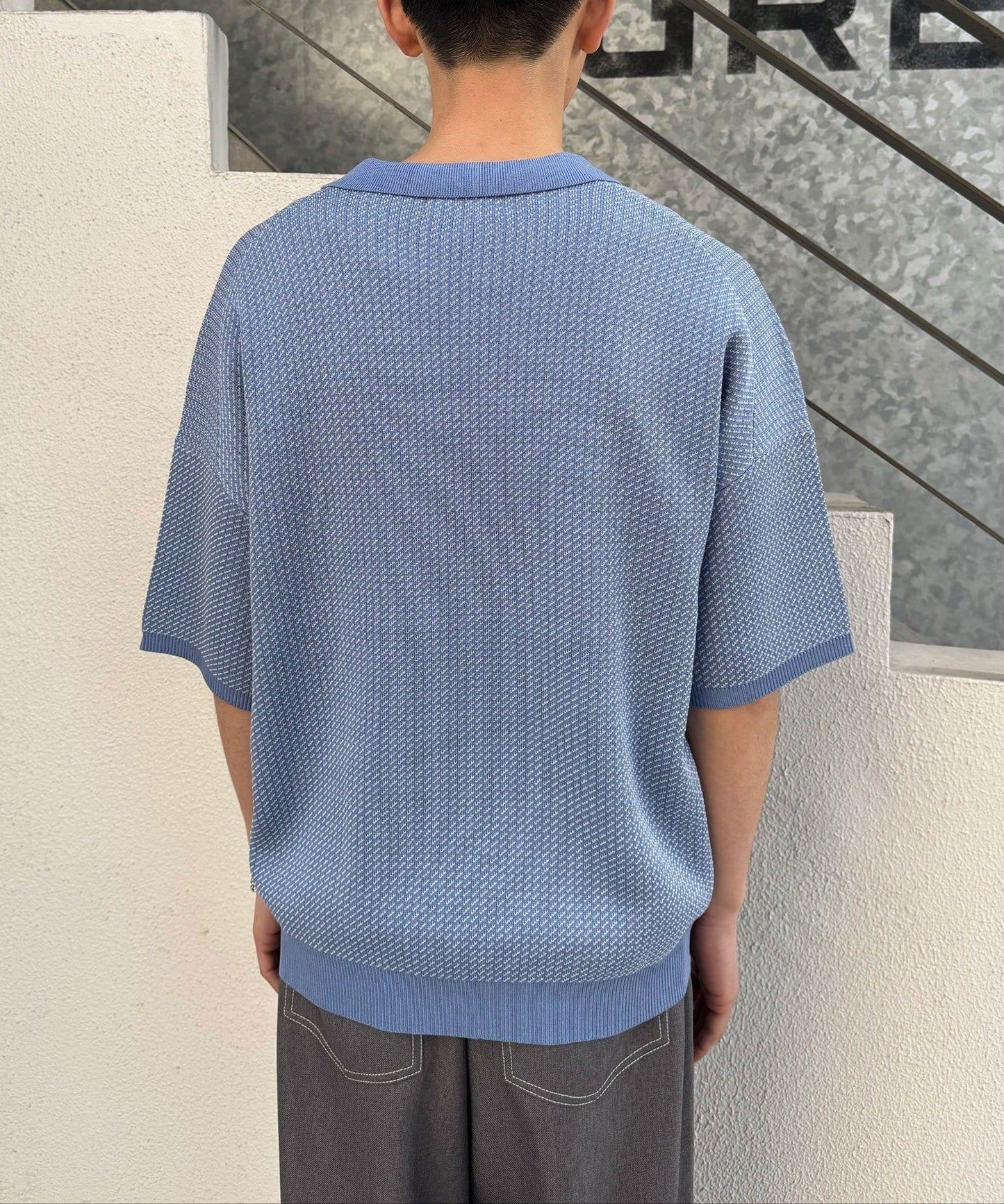 Ciaopanic 鳥眼夏季針織Polo衫
