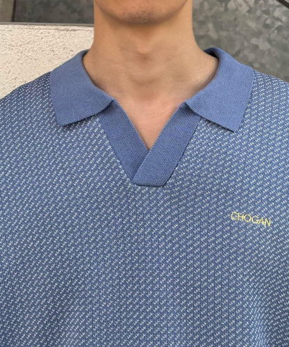 Ciaopanic 鳥眼夏季針織Polo衫