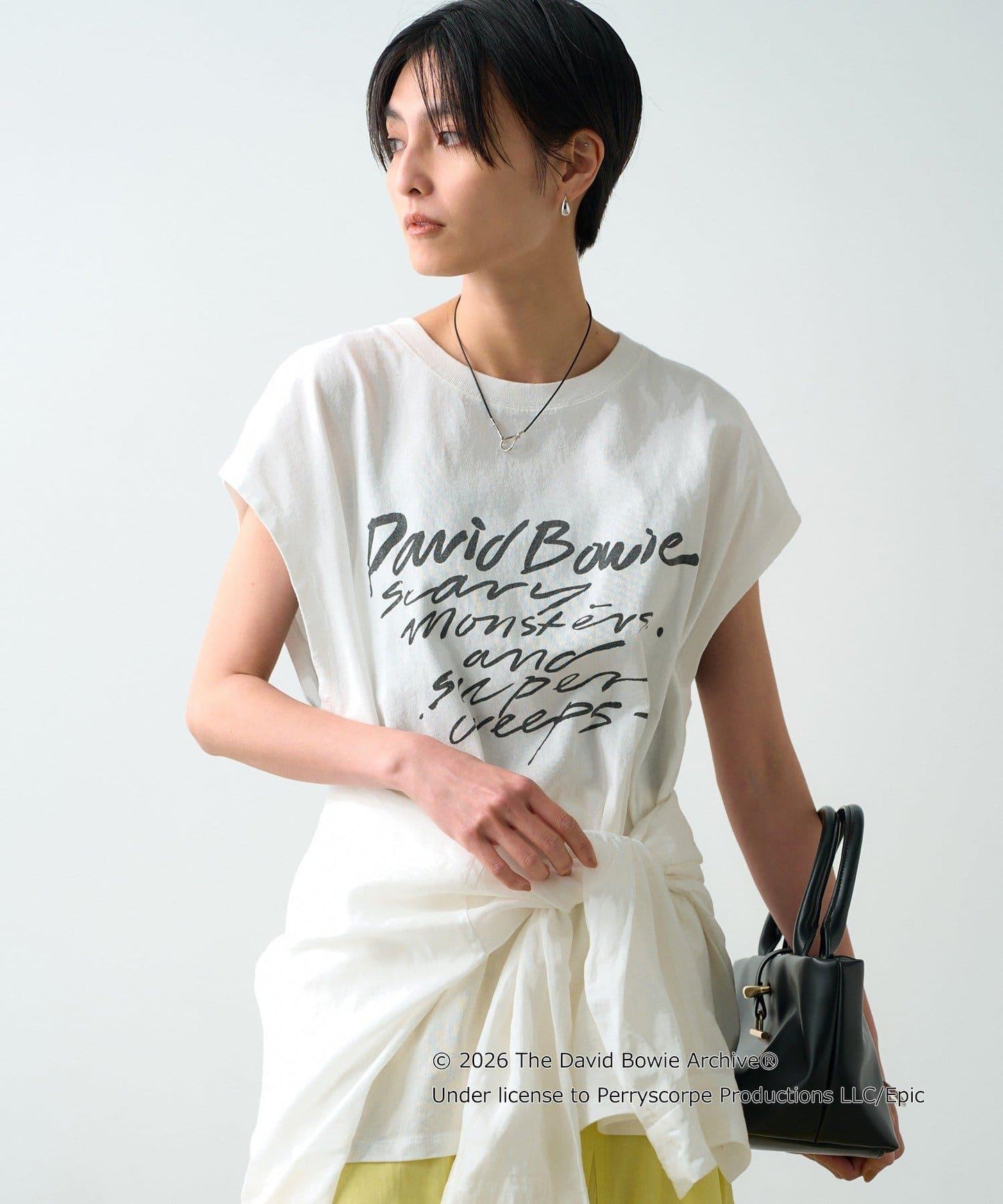 GOOD ROCK SPEED DAVID BOWIE 法式T恤