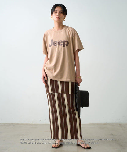 Loungedress 多條紋針織半身裙