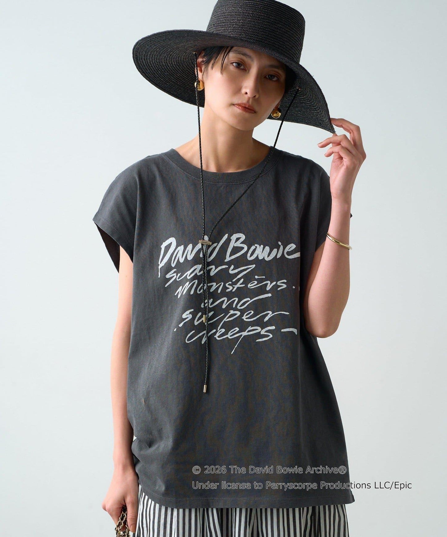 GOOD ROCK SPEED DAVID BOWIE 法式T恤