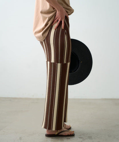 Loungedress 多條紋針織半身裙