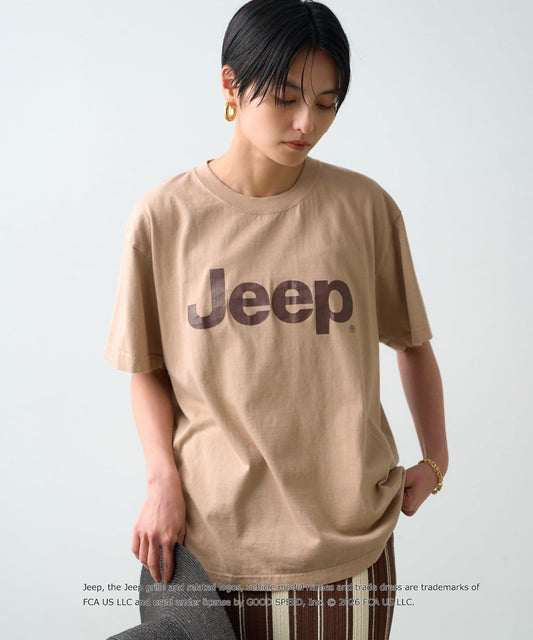 Jeep 裂紋印花T恤