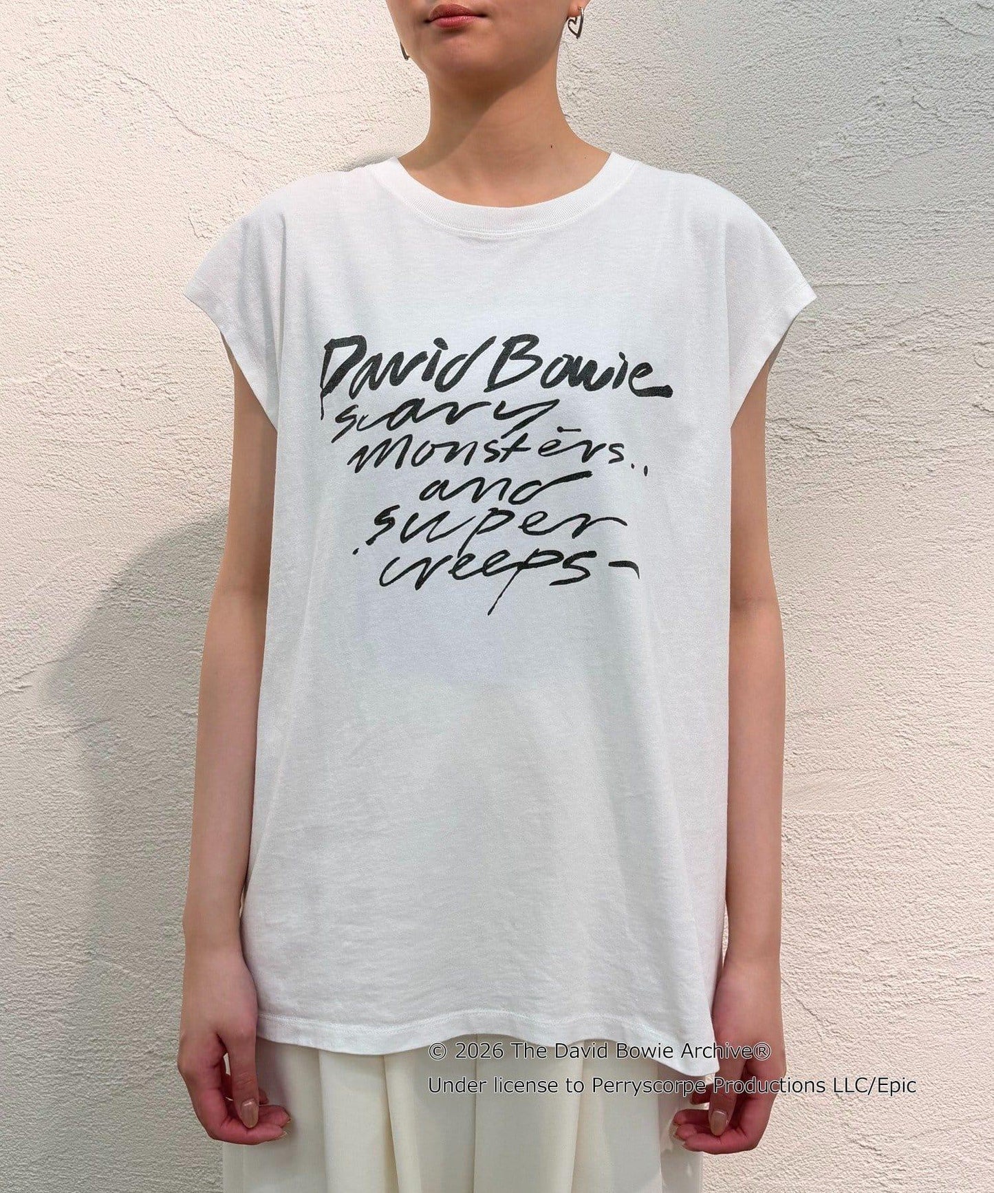 GOOD ROCK SPEED DAVID BOWIE 法式T恤