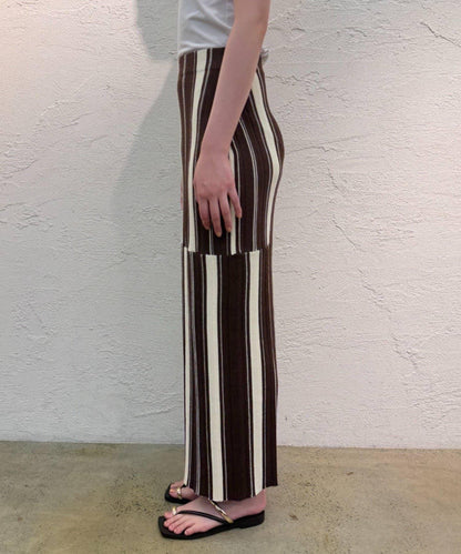Loungedress 多條紋針織半身裙