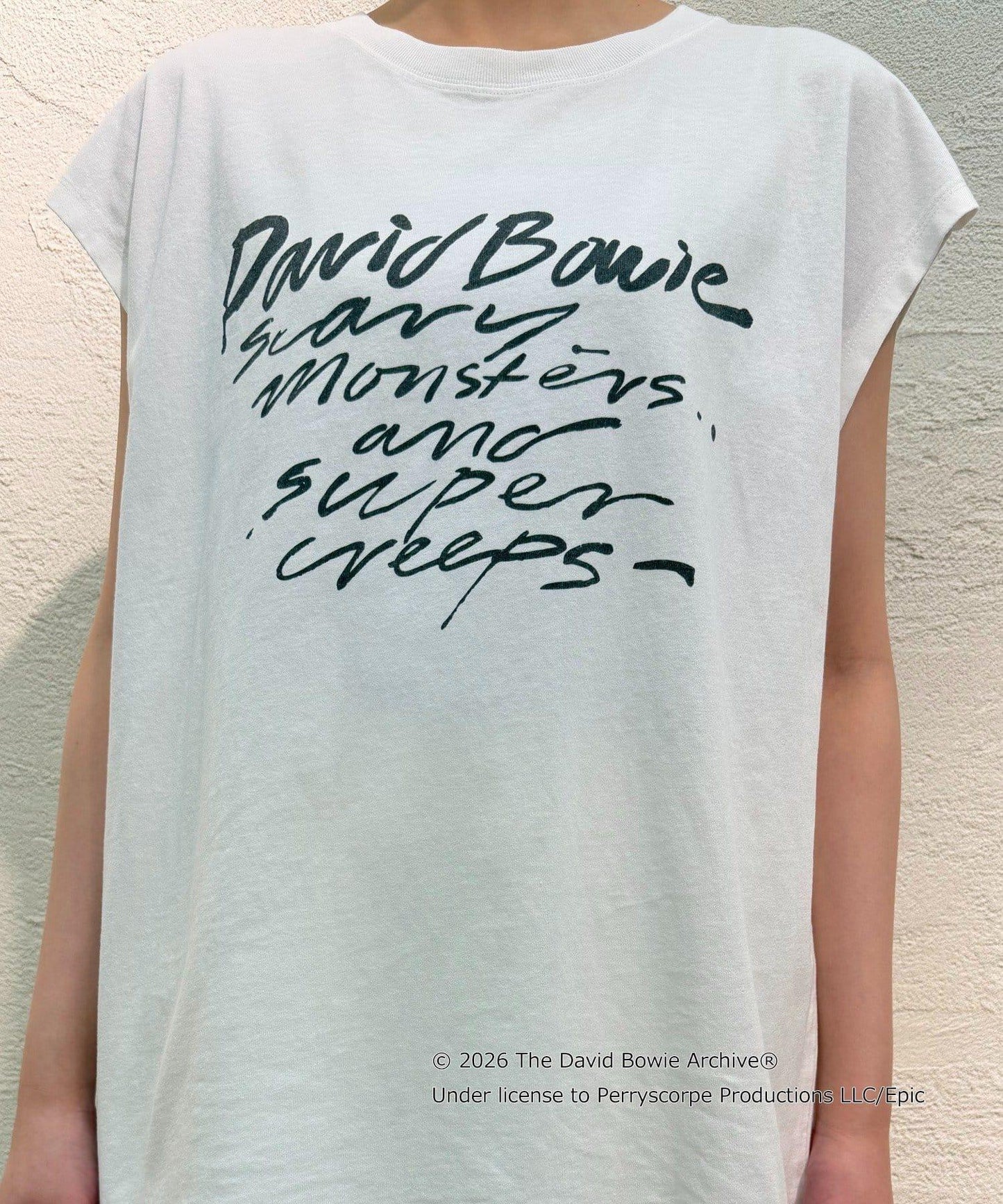 GOOD ROCK SPEED DAVID BOWIE 法式T恤