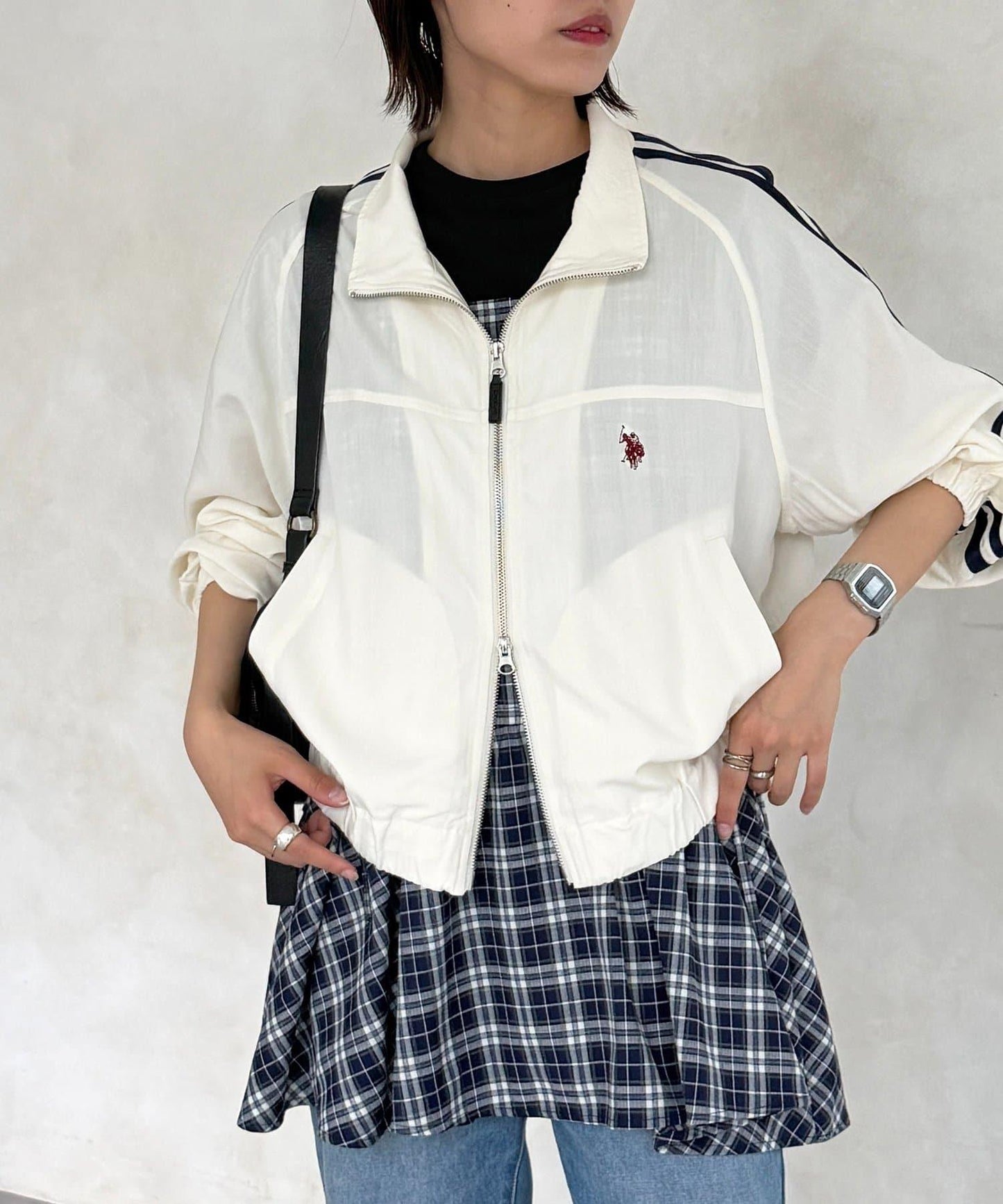 U.S. POLO ASSN. 透視運動夾克