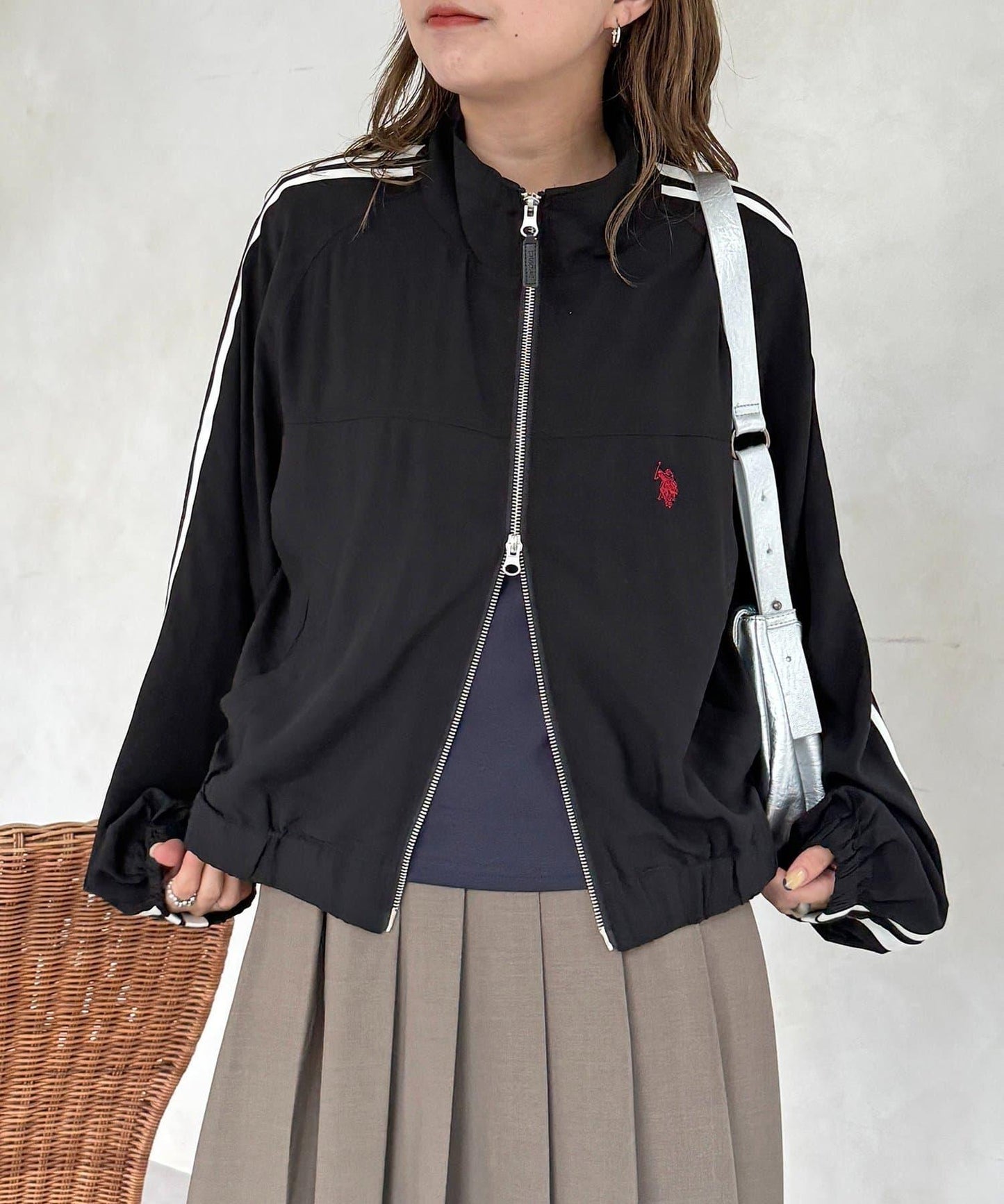 U.S. POLO ASSN. 透視運動夾克
