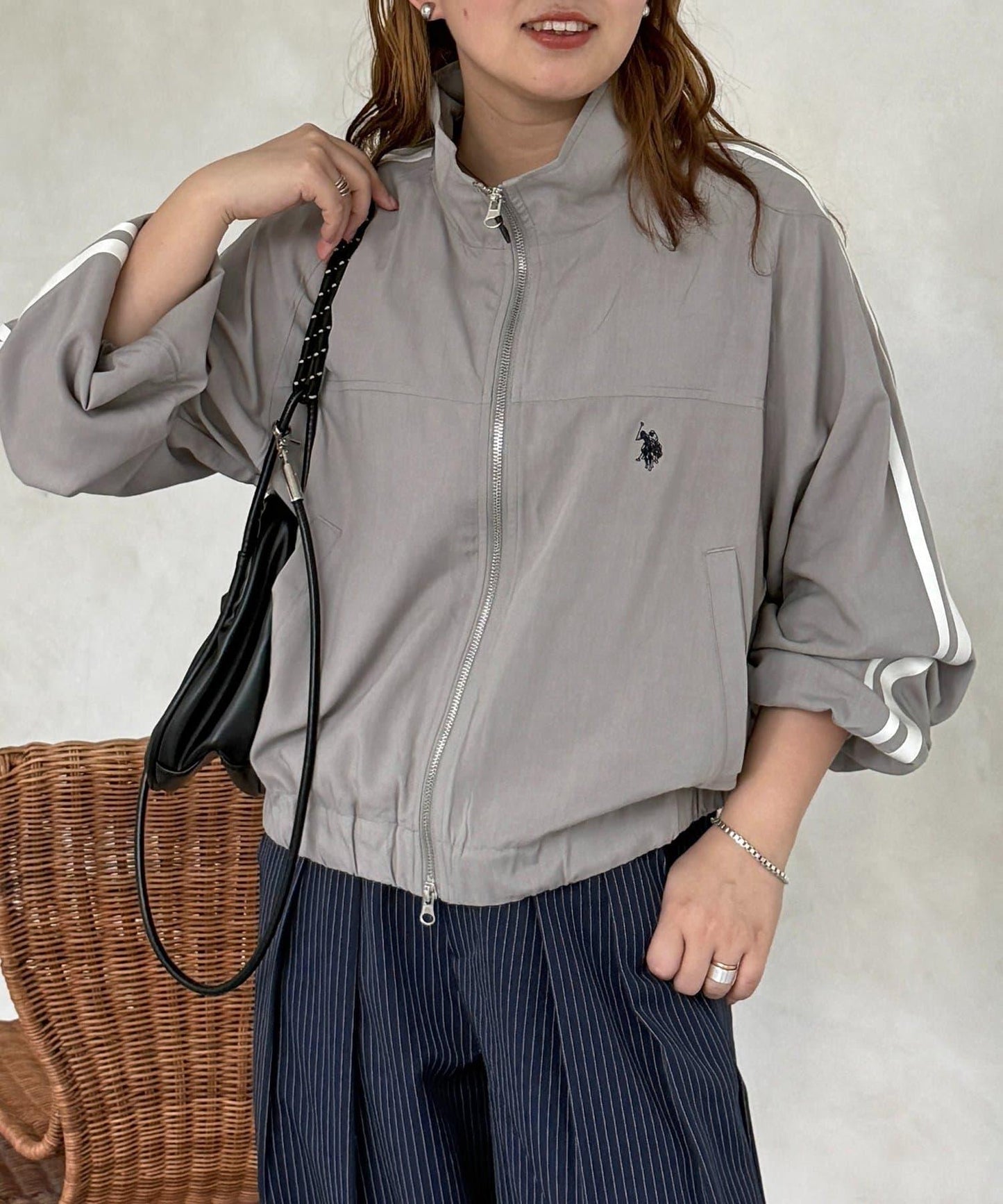 U.S. POLO ASSN. 透視運動夾克