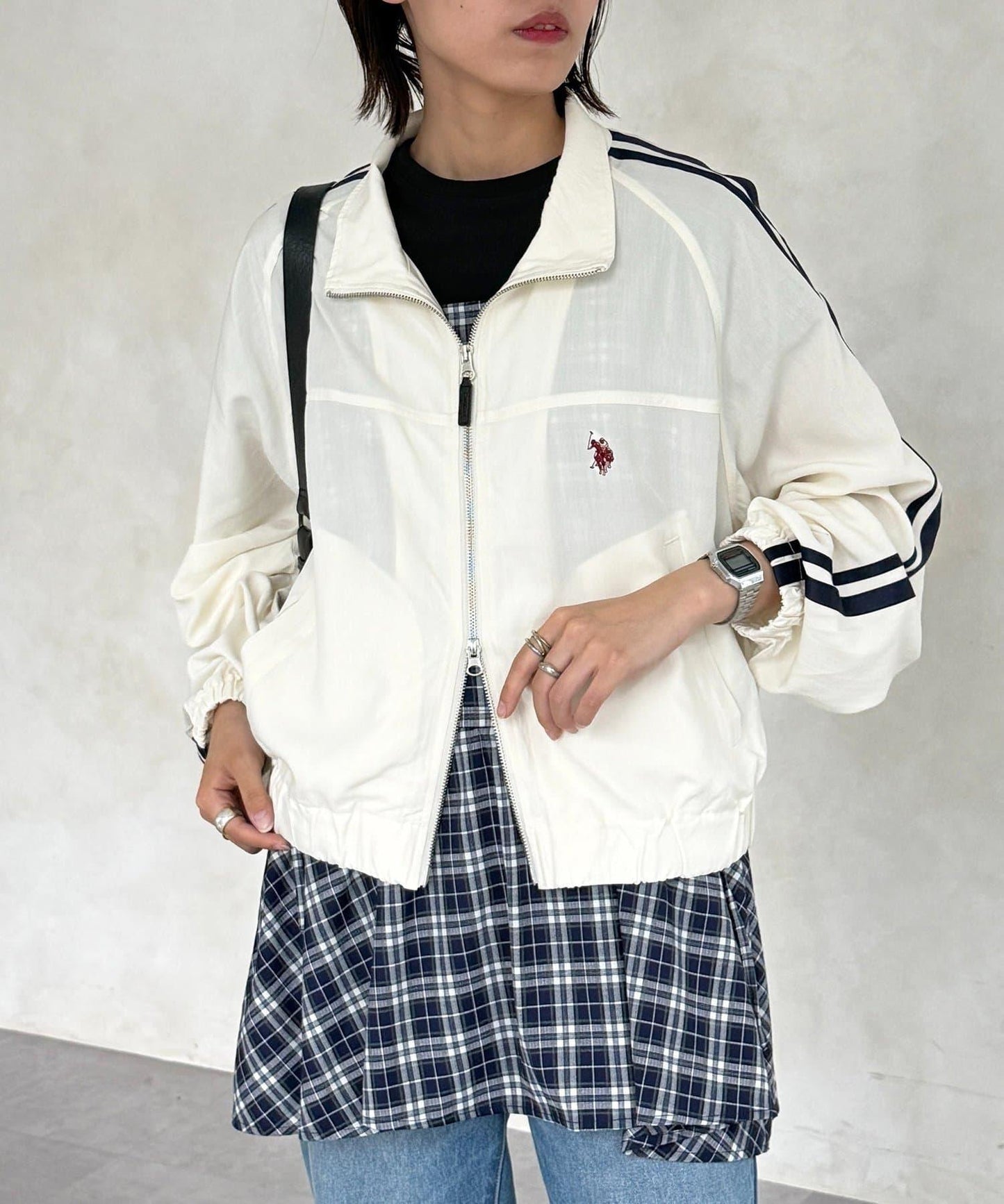 U.S. POLO ASSN. 透視運動夾克