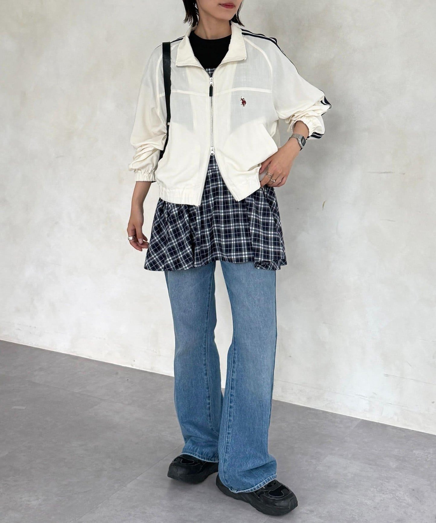 U.S. POLO ASSN. 透視運動夾克