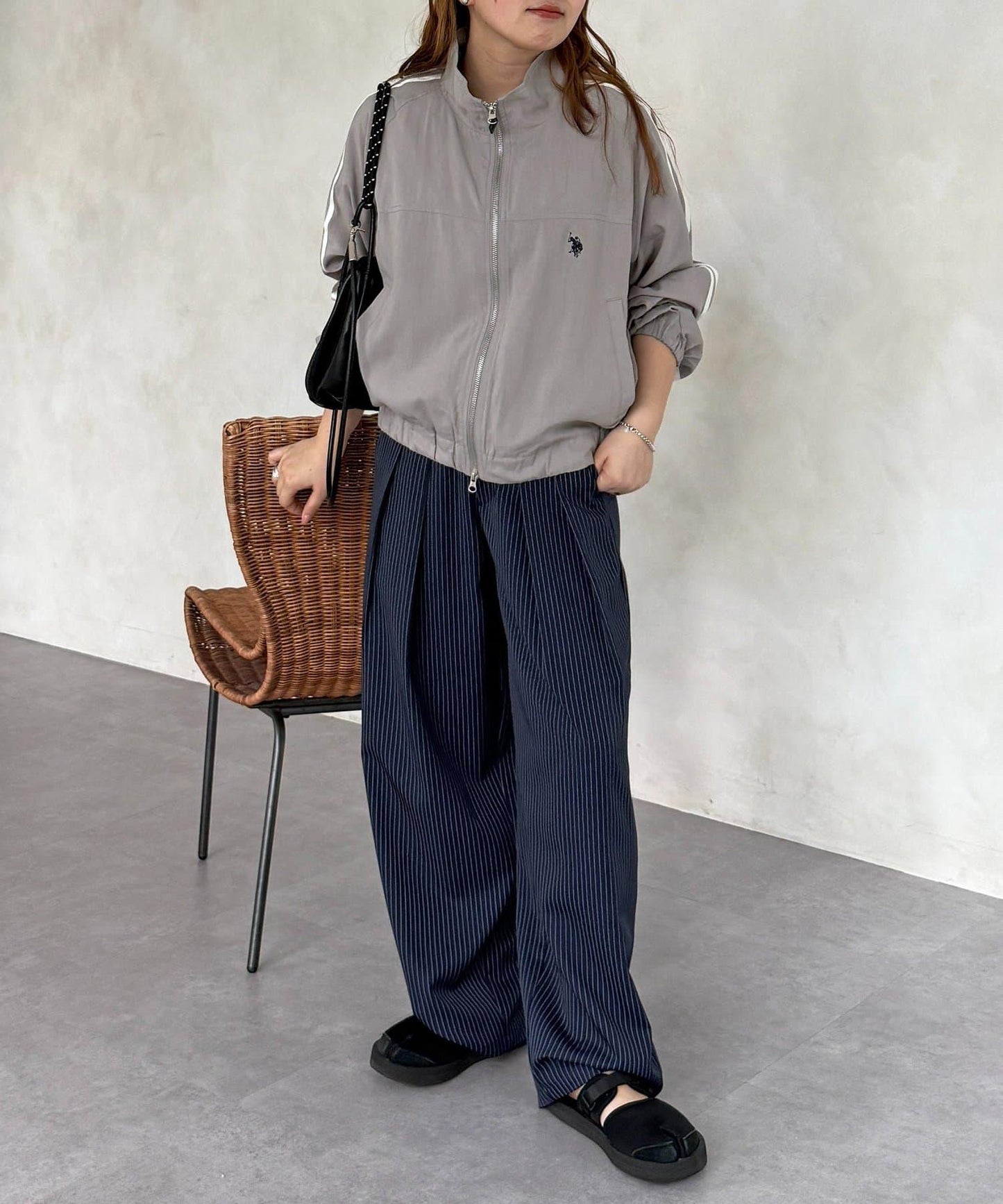 U.S. POLO ASSN. 透視運動夾克