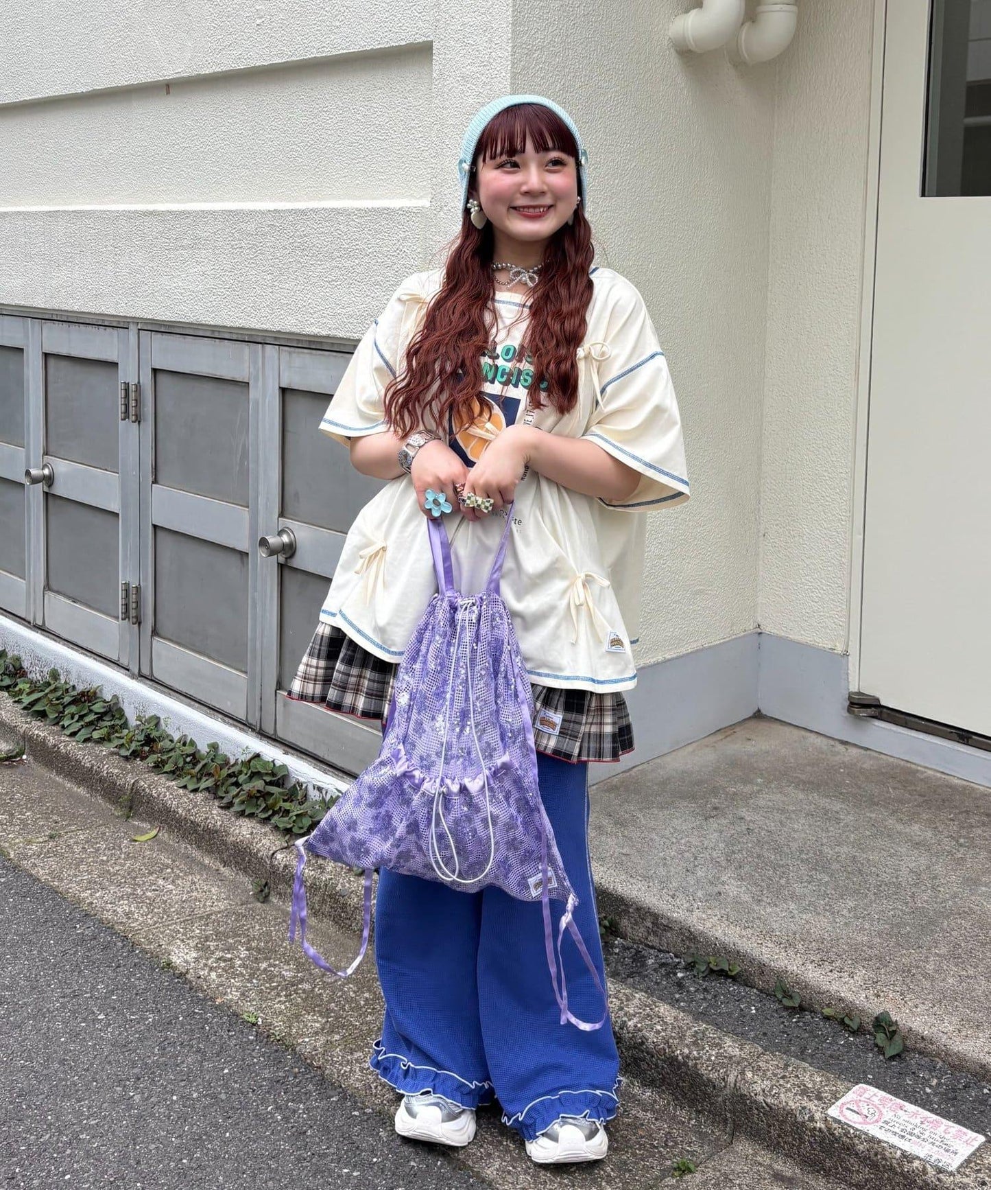 亮片抽繩束口包