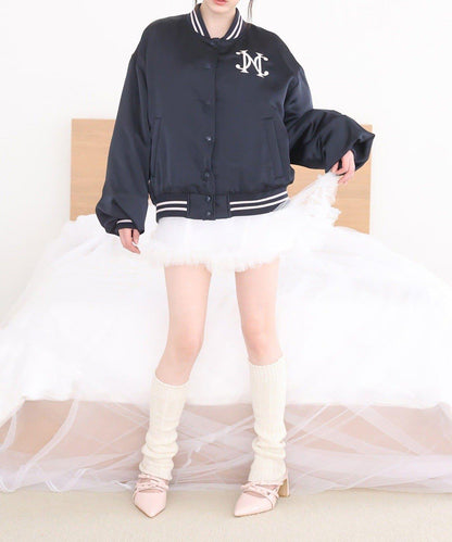 one after another 高級薄紗層疊迷你半身裙