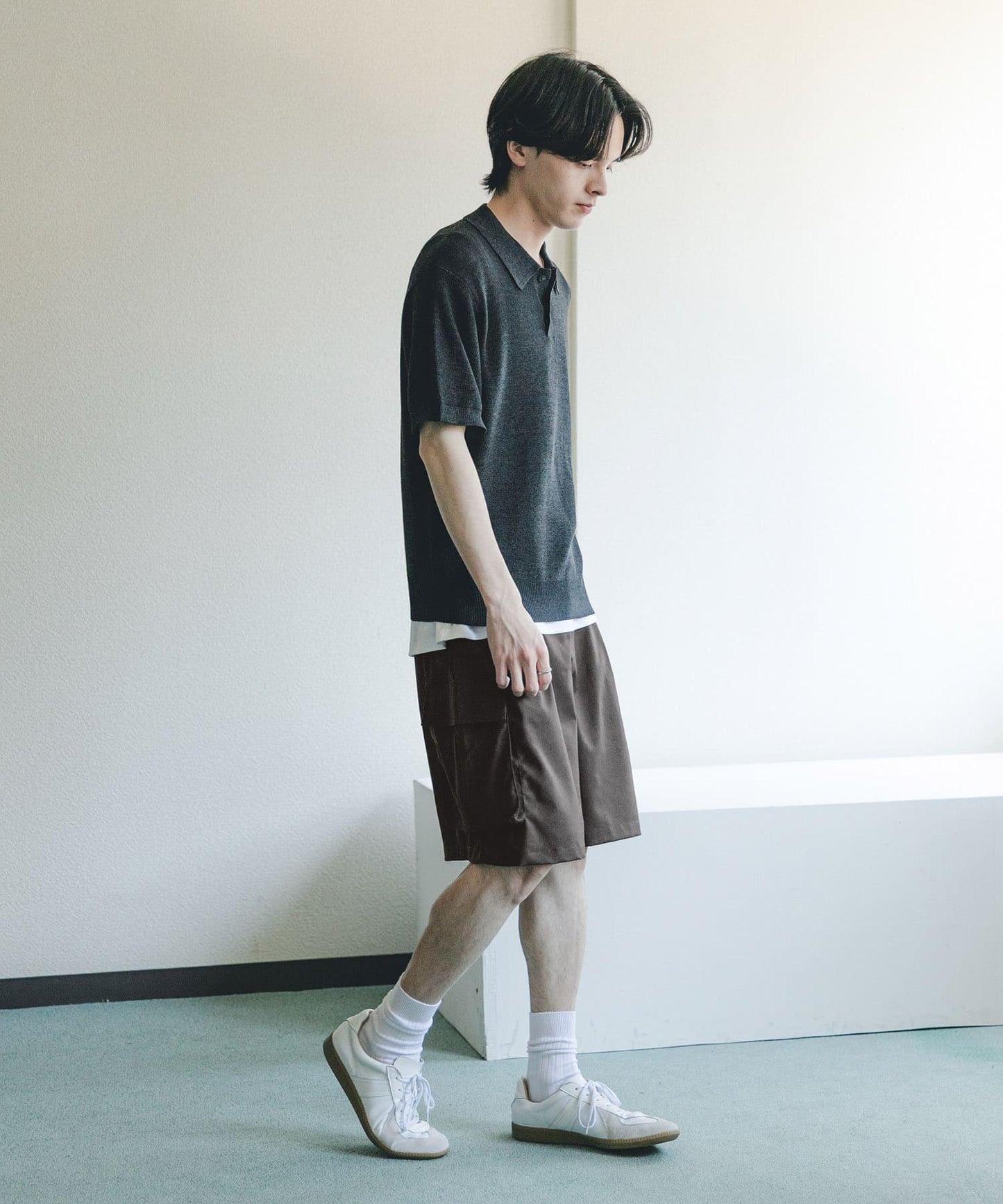 寬鬆工裝短褲
