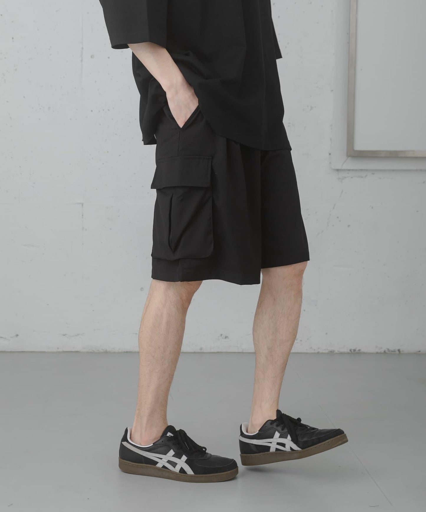 寬鬆工裝短褲