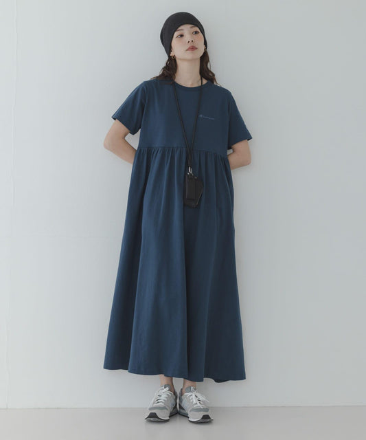 CHAMPION×Sonny Label 褶皺設計連衣裙
