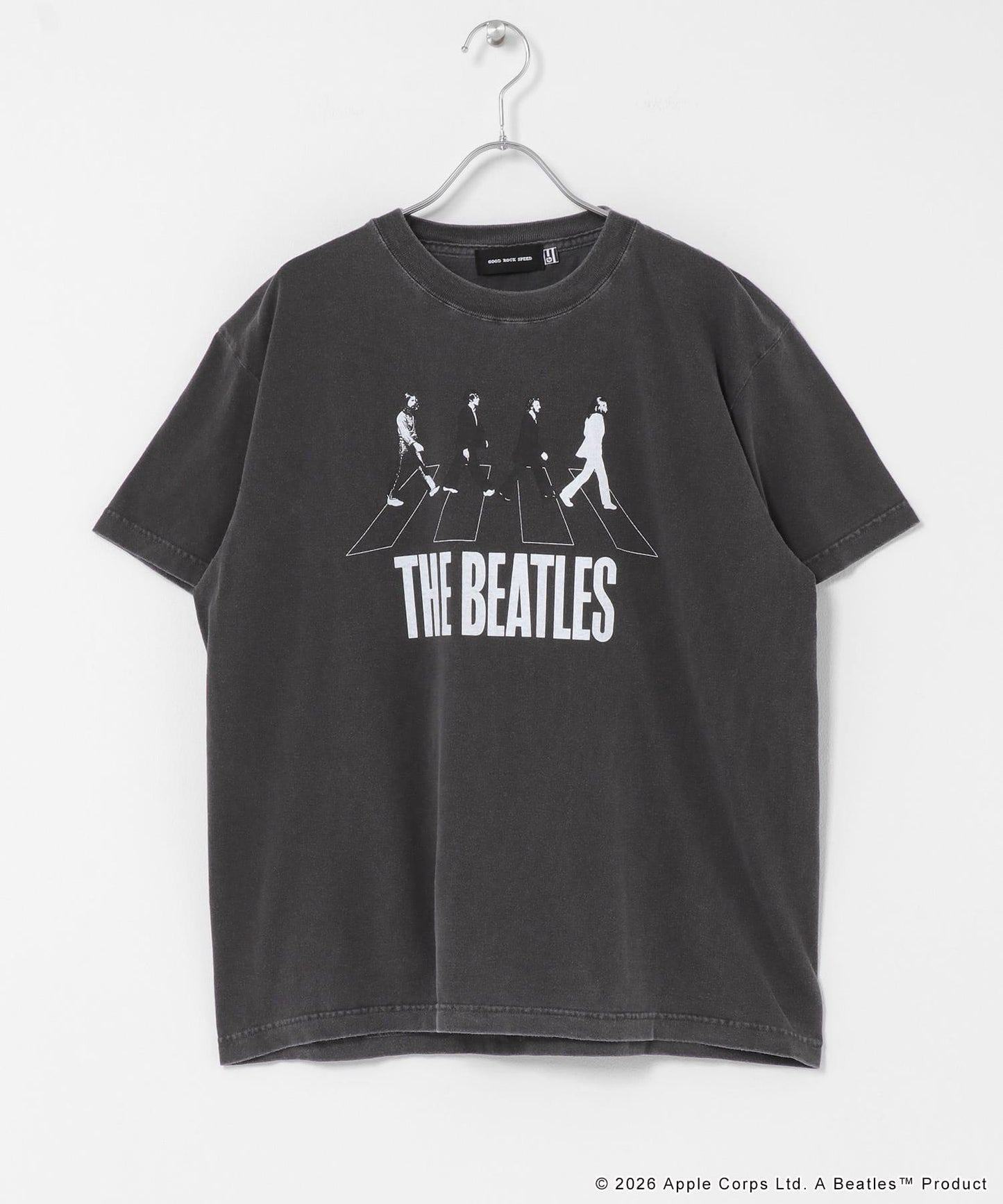 GOOD ROCK SPEED THE BEATLES 圖案T恤