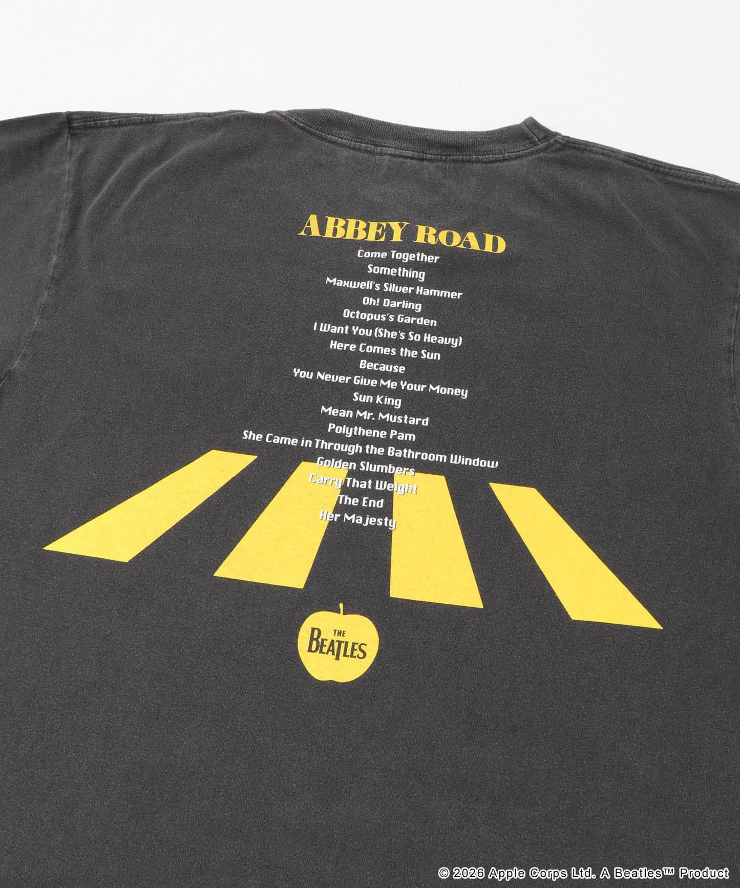 GOOD ROCK SPEED THE BEATLES 圖案T恤