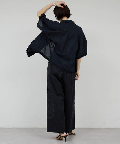 Dhritië 側邊刺繡 褲子