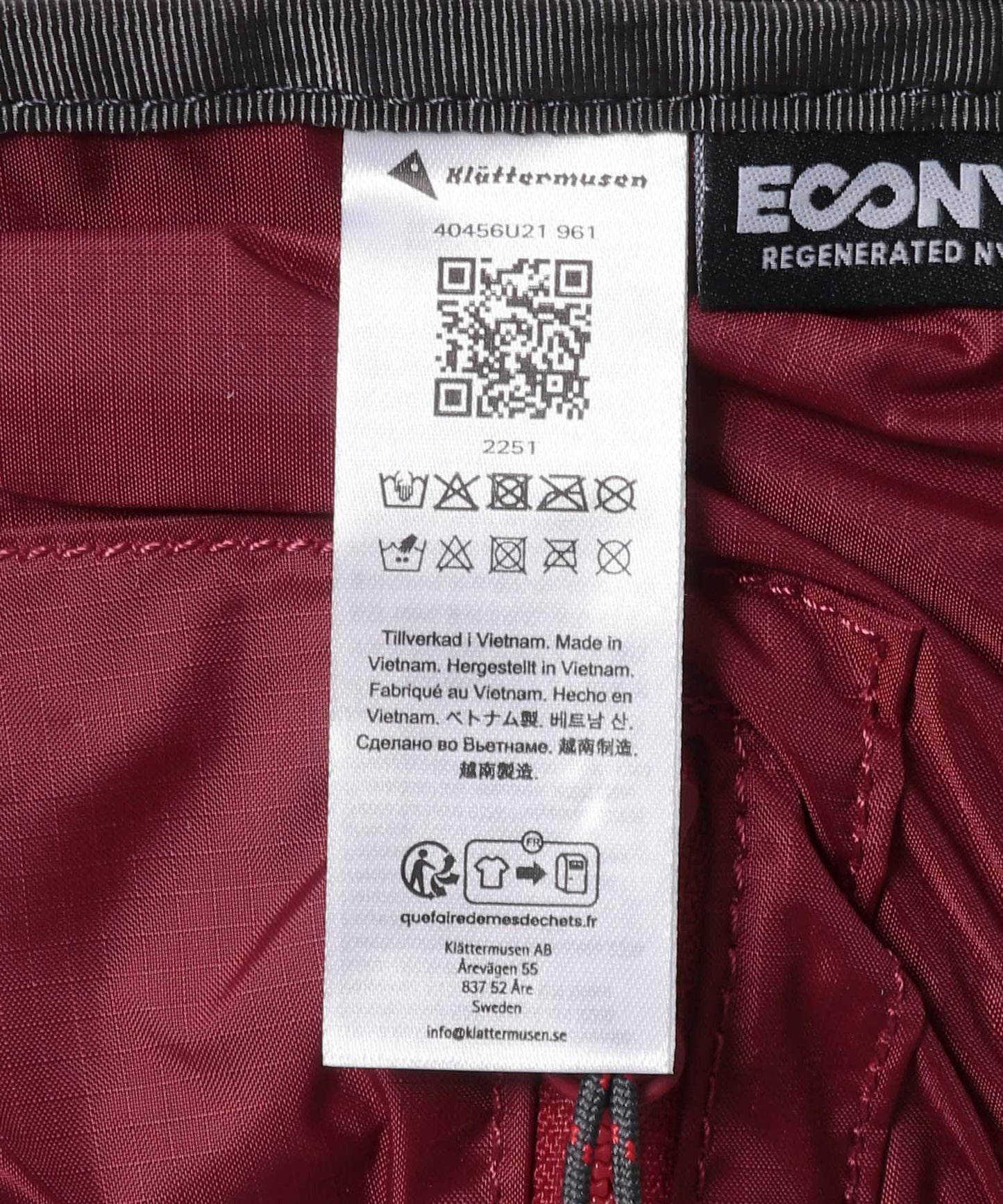 KLATTERMUSEN GJALP 18L 揹包