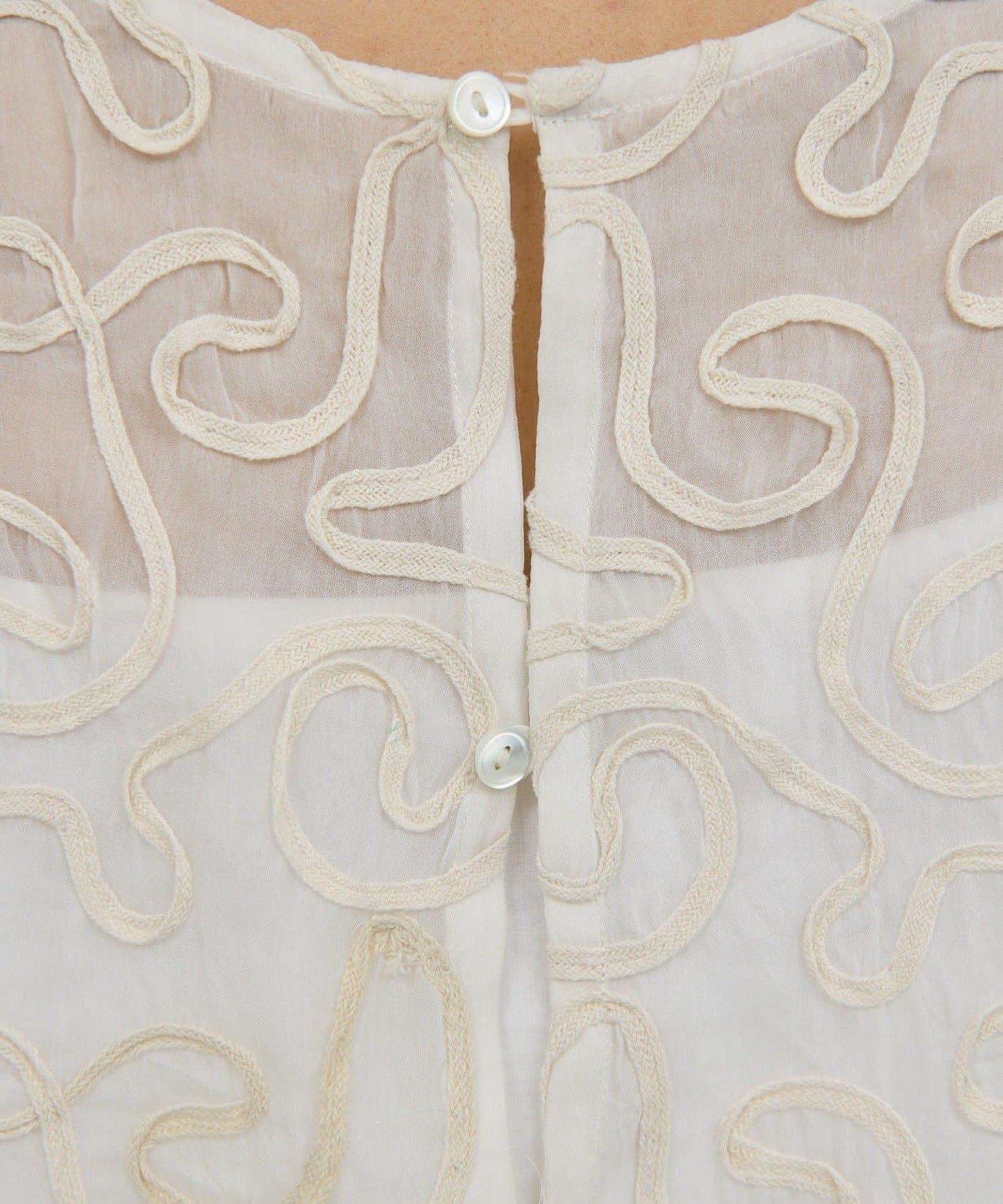 Dhritië 線繩刺繡 吊帶上衣