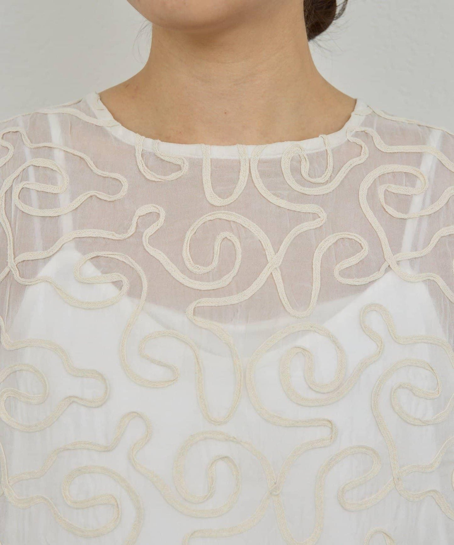 Dhritië 線繩刺繡 吊帶上衣