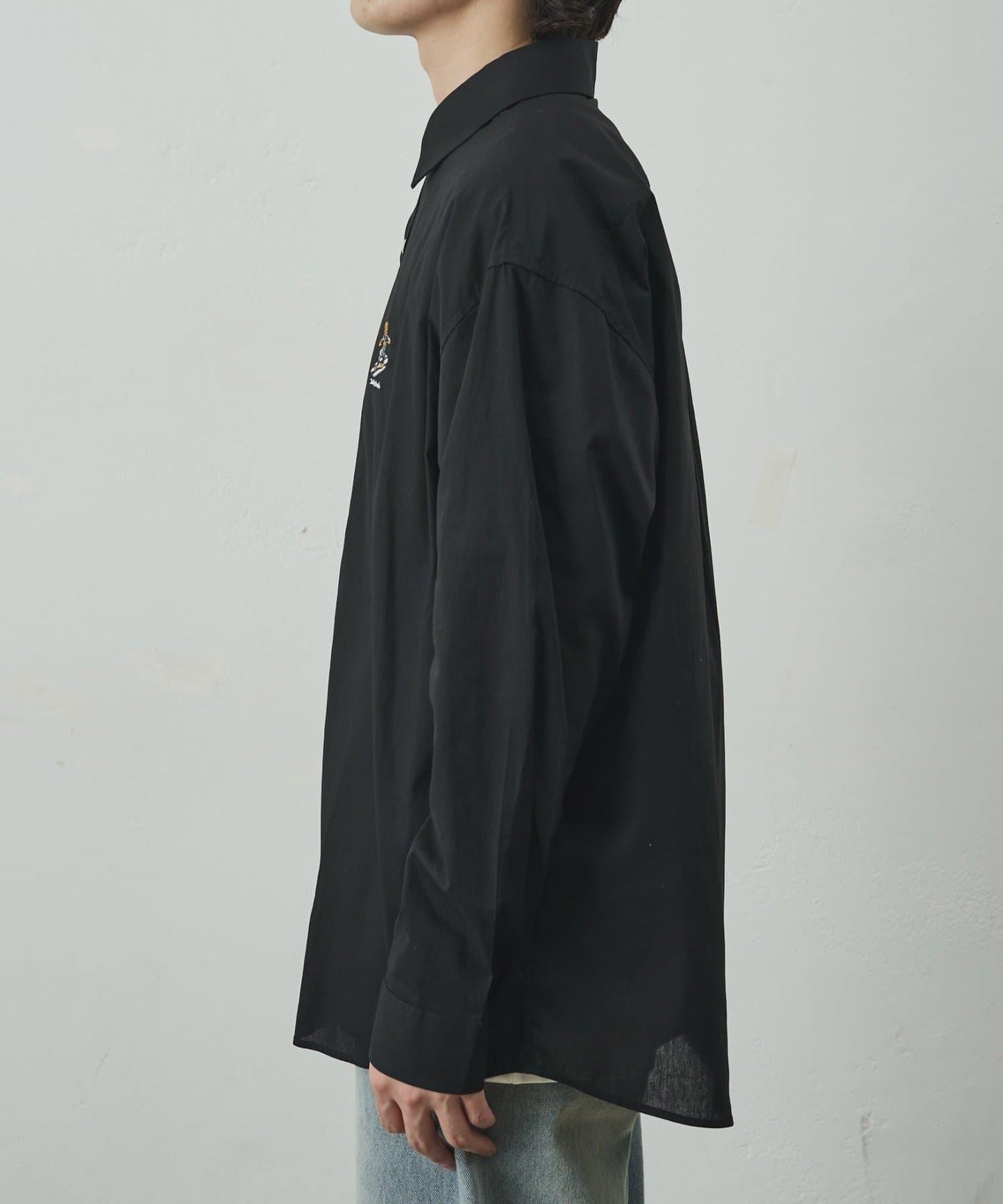 ConVenir 衝浪泰迪熊小刺繡設計襯衫