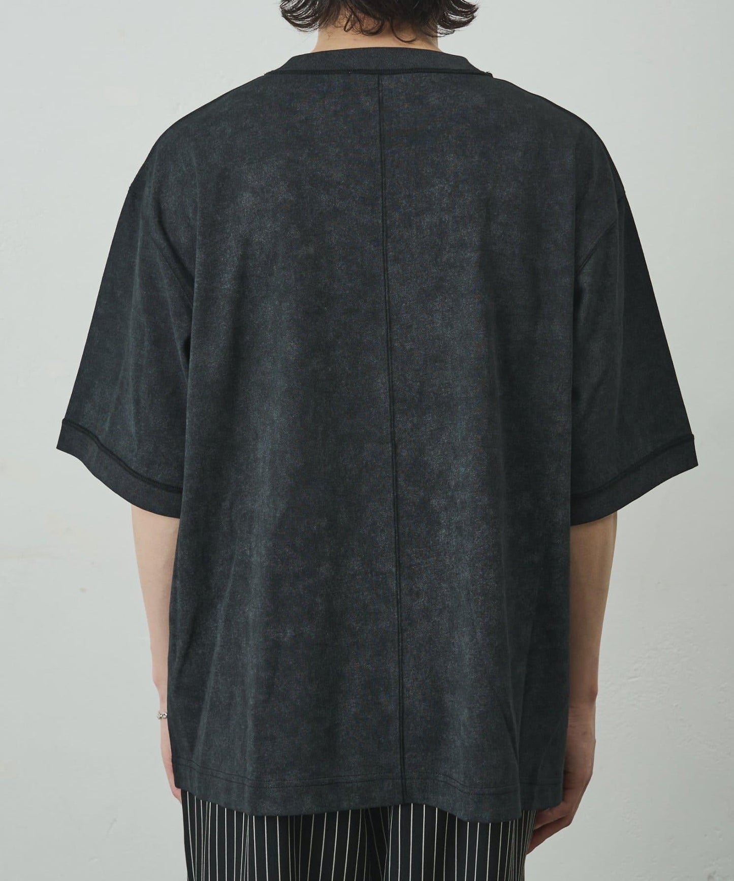 雲染平紋針織短袖T恤（復刻款）