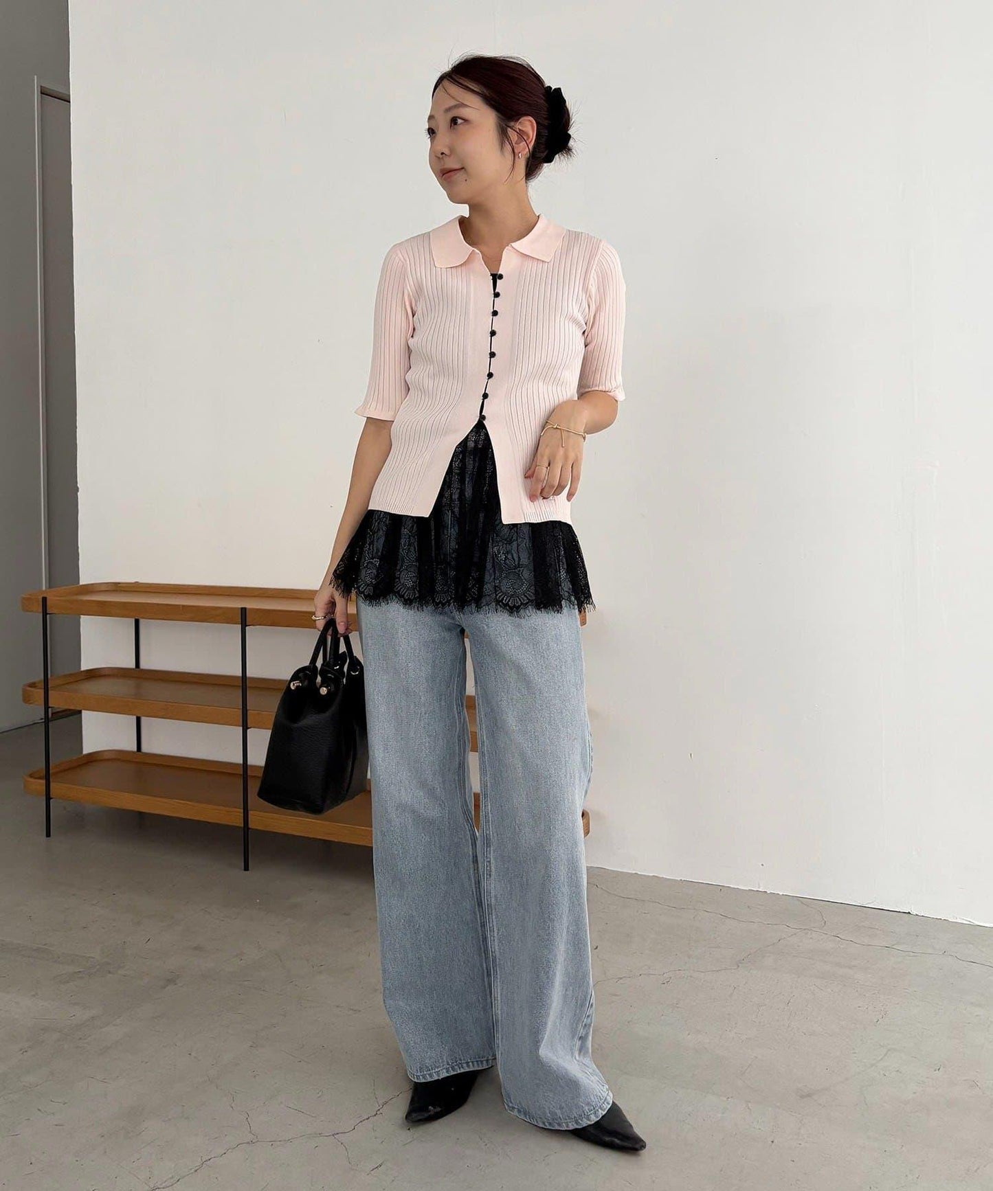 CAPRICIEUX LE'MAGE 半袖Polo針織上衣