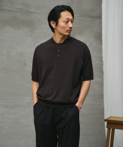 paradigm 棉莫代爾針織POLO衫 U款