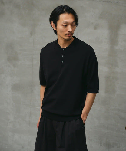 paradigm 棉莫代爾針織POLO衫 U款